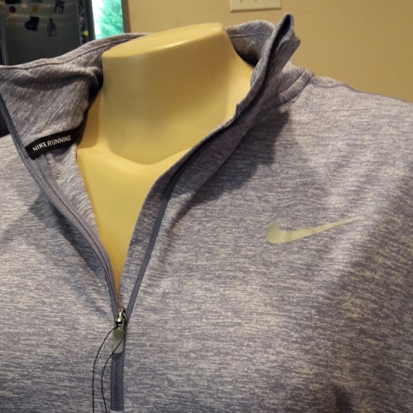 Brand New Nike Running Drifit Long Sleeve Pullover - Picture 2 of 4